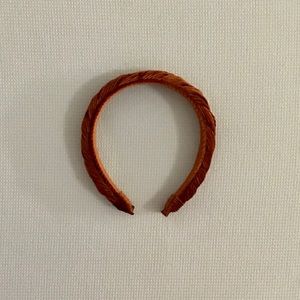 Orange Braided Headband